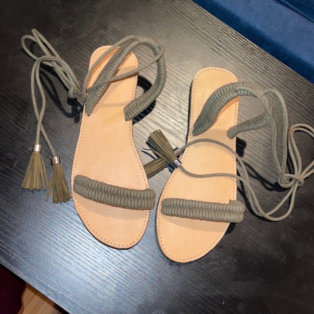 Lace Up Sandal